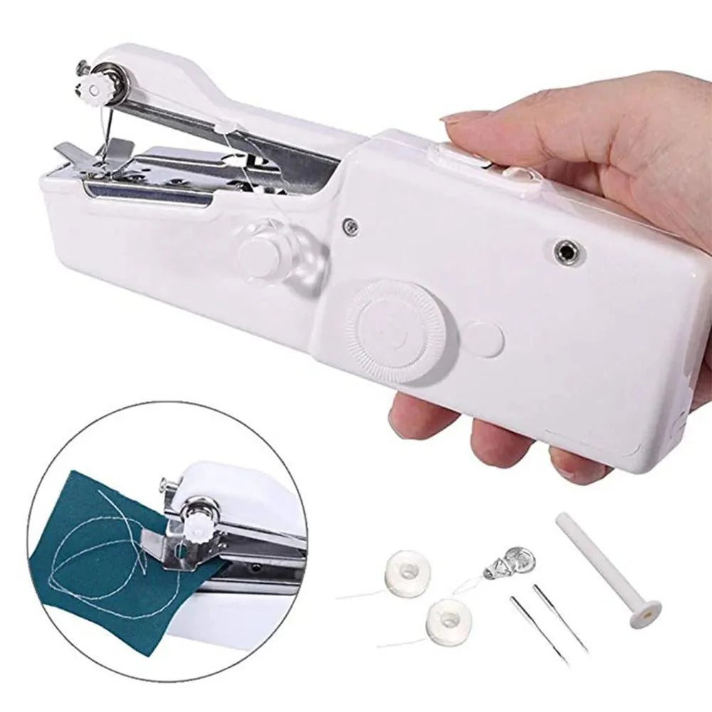 Handy Stitch Portable Sewing Machine – Cordless Mini Sewing Machine for Quick Fabric Repairs