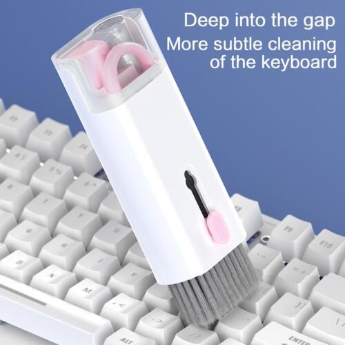 7-in-1 Headphone & Keyboard Cleaning Kit – Multi-Function Earbuds Cleaning Pen & Brush