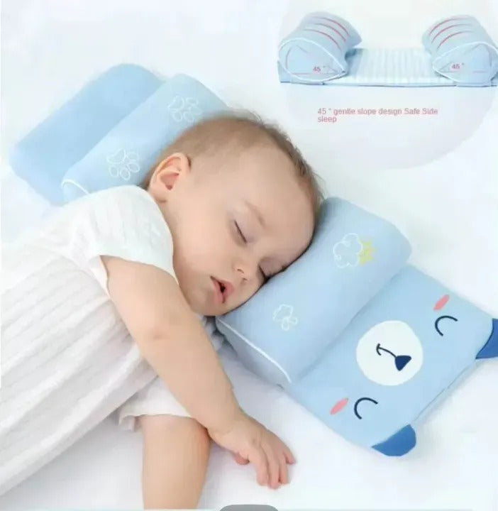 Adjustable Baby Sleeping Support Pillow – Infant Anti-Roll Cushion & Neck Support