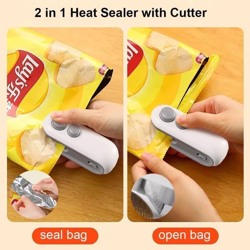 Portable Mini Bag Sealer – Handheld Heat Sealer for Food Storage
